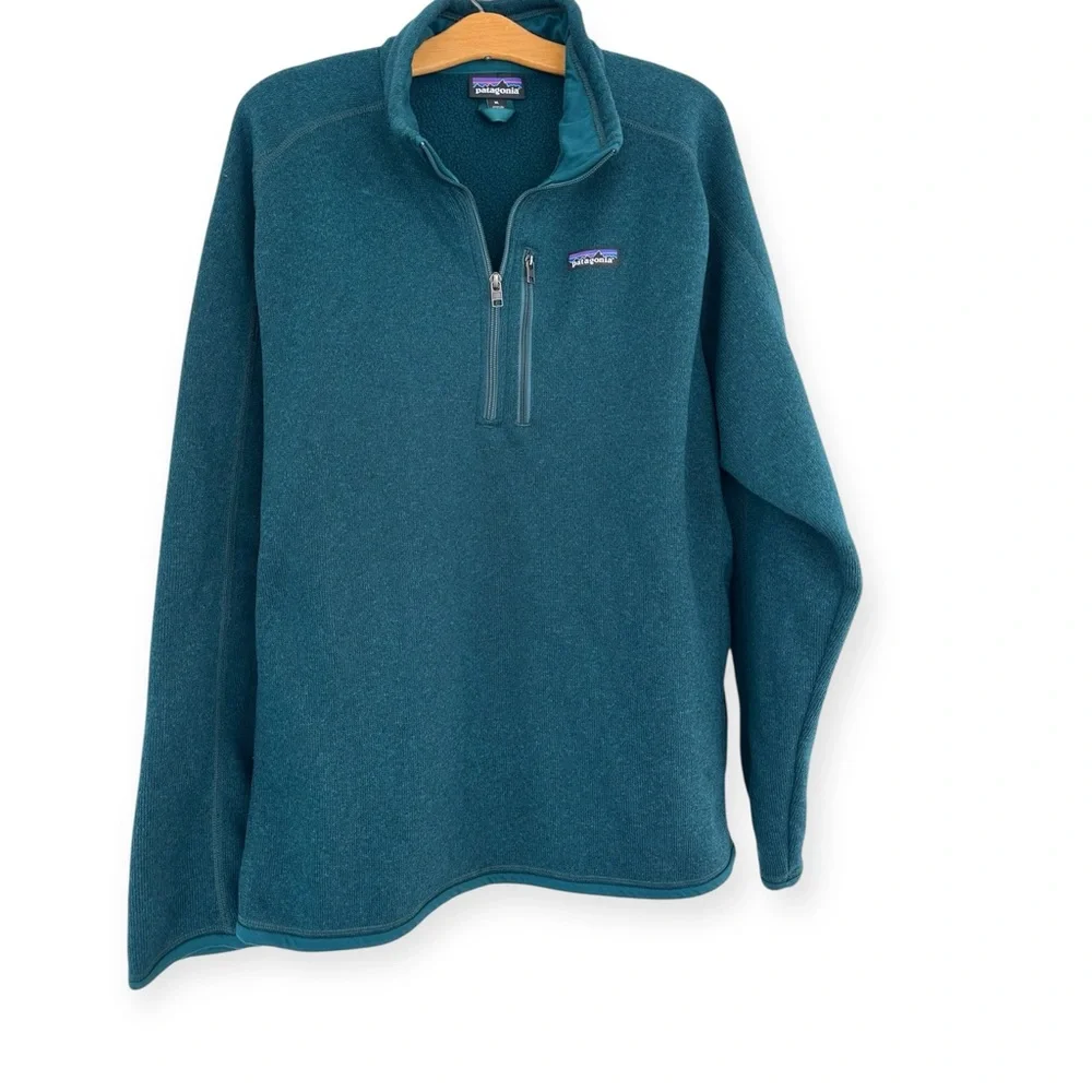 Patagonia • Better Sweater 1/4 Quarter Zip Pullover Fleece Teal